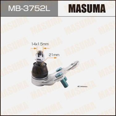 Masuma MB-3752L Опора шаровая | перед лев | - 1