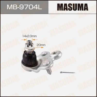 Masuma MB9704L Опора шаровая левая нижняя - 1