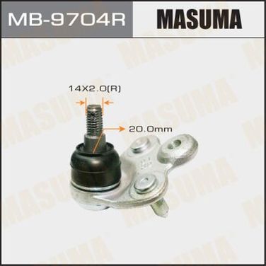Masuma MB9704R Опора шаровая правая нижняя - 1