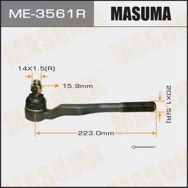 Masuma ME-3561R Наконечник рулевой тяги | прав | - 1