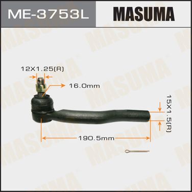 Masuma ME-3753L Наконечник рулевой тяги - 1