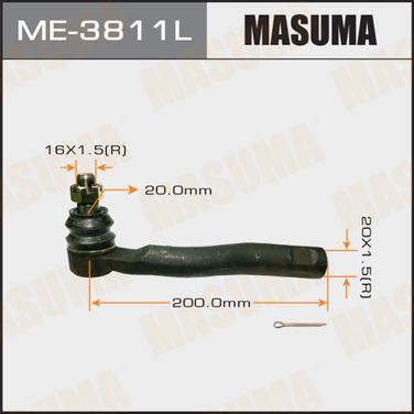 Masuma ME3811L Наконечник рулевой тяги | лев | - 1