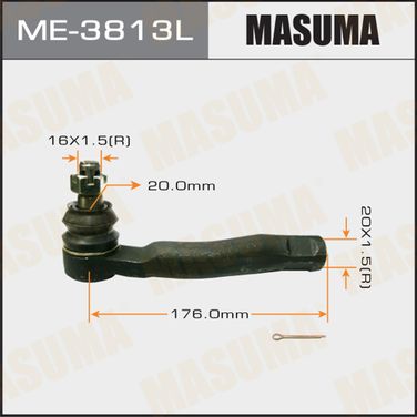Masuma ME-3813L Наконечник рулевой тяги | лев | - 1