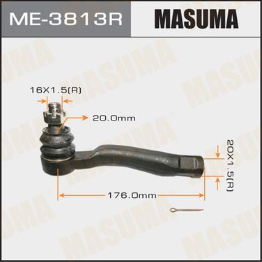 Masuma ME-3813R Наконечник рулевой тяги | прав | - 1