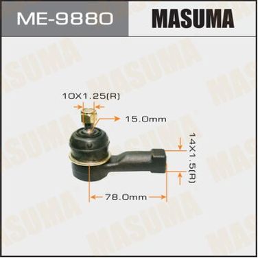 Masuma ME-9880 Наконечник рулевой тяги | прав/лев | - 1