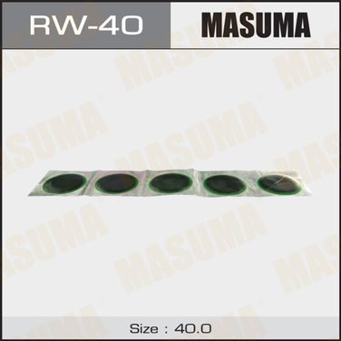 Masuma RW-40 Заплатки D40мм (комплект 20шт) - 1