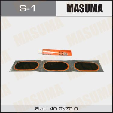 Masuma S-1 Заплатки камер (+ клей 22ml) - 1