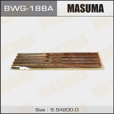 Masuma BWG188A Шнурки Красные L.200mm, миним.партия5шт - 1