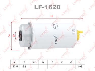 LYNXauto LF-1620 Фильтр топливный - 1