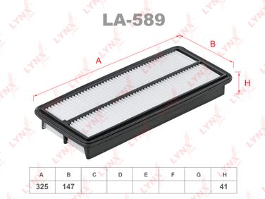 LYNXauto LA-589 Фильтр воздушный - 1