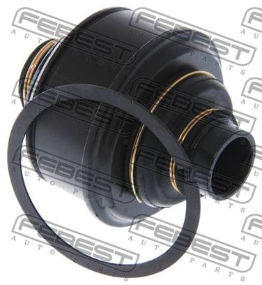 Febest BAB-001Z Сайлентблок цапфы плавающий | зад | - 1