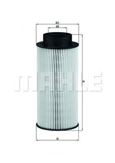 Knecht KX182/1DECO Снят, замена kx182/1d Фильтр топливный - 1
