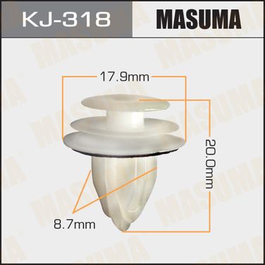 Masuma KJ-318 Клипса автомобильная (автокрепеж) - 1