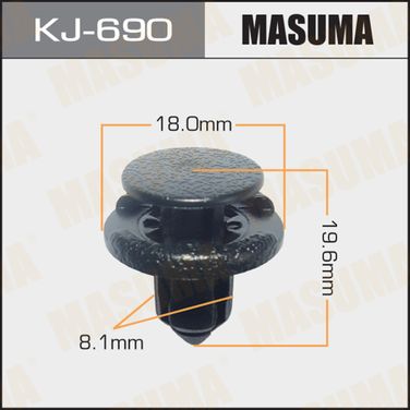 Masuma KJ-690 Клипса автомобильная (автокрепеж) - 1