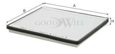 GoodWill AG 572 CF Фильтр салона - 2