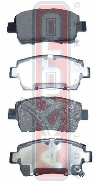 Akyoto AKD-0509 Колодки тормозные дисковые передние - 1