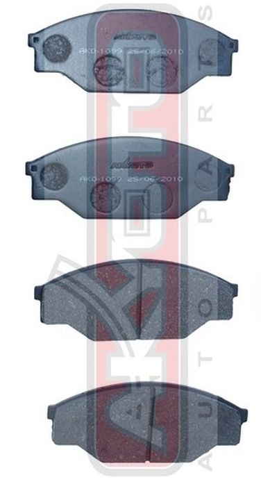 Akyoto AKD-1099 Колодки тормозные дисковые передние - 1