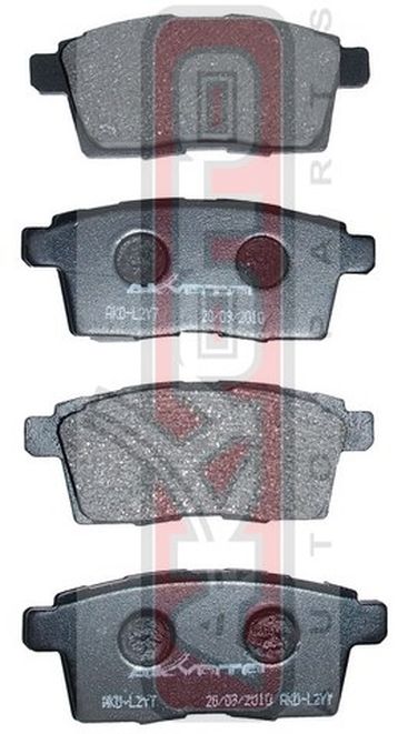 Akyoto AKD-5814 Колодки тормозные дисковые задние - 1