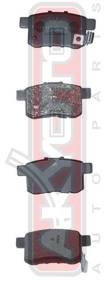 Akyoto AKD-8161 Колодки тормозные дисковые задние - 1