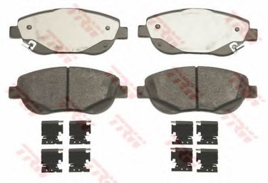TRW GDB3511 Колодки тормозные дисковые | перед | - 2
