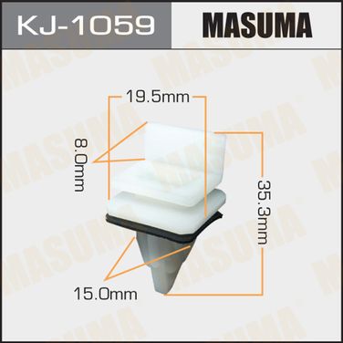 Masuma KJ-1059 Клипса крепежная - 1