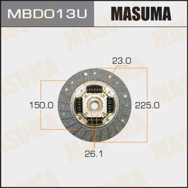 Masuma MBD013U Диск сцепления - 1