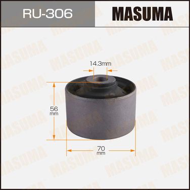 Masuma RU306 Сайлентблок кронштейна коробки - 1