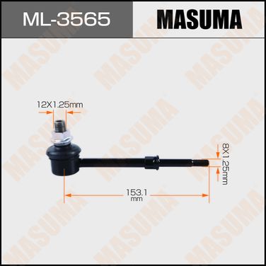 Masuma ML-3565 Стойка стабилизатора | зад прав/лев | - 1