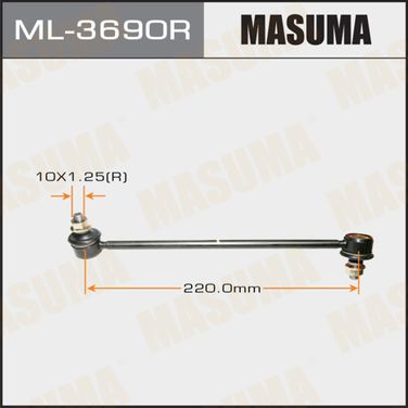 Masuma ML-3690R Стойка стабилизатора | перед прав | - 1