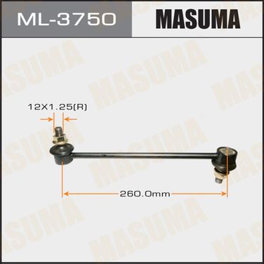 Masuma ML3750 Стойка стабилизатора подвески | перед | - 1