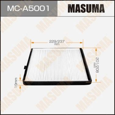 Masuma MC-A5001 Фильтр салона - 1