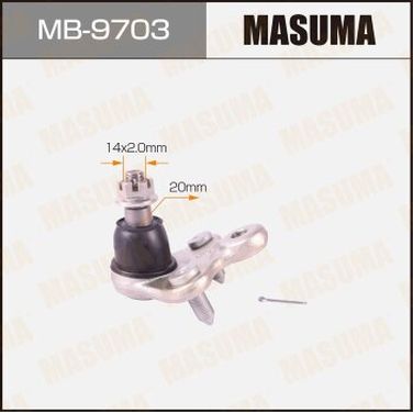 Masuma MB9703 Опора шаровая | прав/лев | - 1