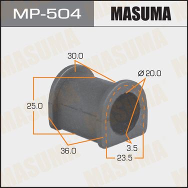 Masuma MP504 Втулка стабилизатора задней подвески - 1