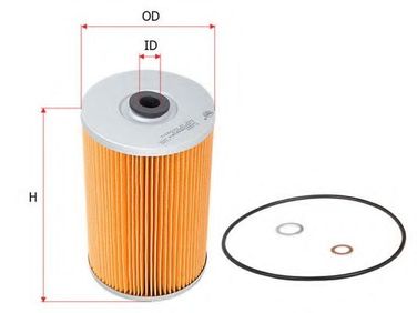 Sakura F1503 Фильтр воздушный HCV - 1