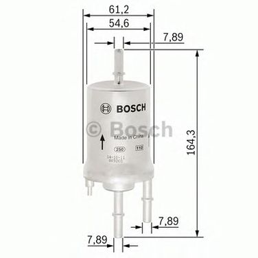 Bosch F 026 403 008 Фильтр топливный - 1