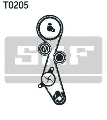 SKF VKMA 03305 Комплект ремня ГРМ - 1