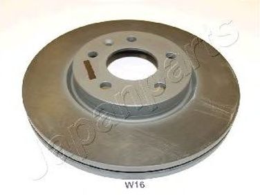 Japanparts DI-W16 Диск тормозной | перед | - 1