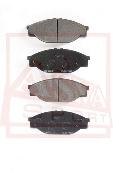Akyoto AKD-1227L Колодки тормозные дисковые - 3
