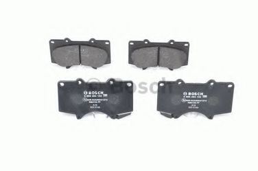 Bosch 0 986 494 153 Колодки тормозные дисковые | перед | - 3