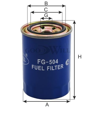 GoodWill FG 504 Фильтр топливный - 2
