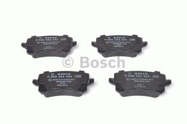 Bosch 0 986 494 344 Колодки тормозные дисковые | зад | - 2