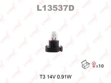 LYNXauto L13537D Лампа накаливания панели приборов T3 14V 0.91w - 1