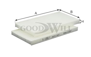 GoodWill AG 574 2K CF Фильтр салона - 2