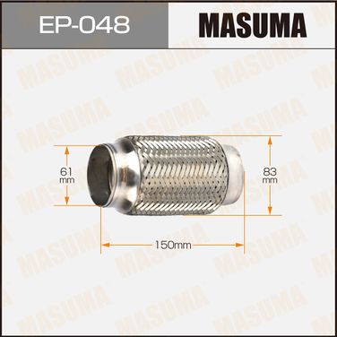 Masuma EP-048 Гофра глушителя 61x150 - 1