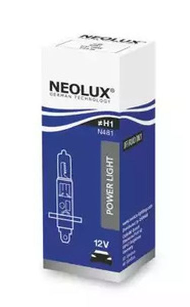 NEOLUX N481 Лампа H1 100w 12V p14.5s 10x10x1 - 1