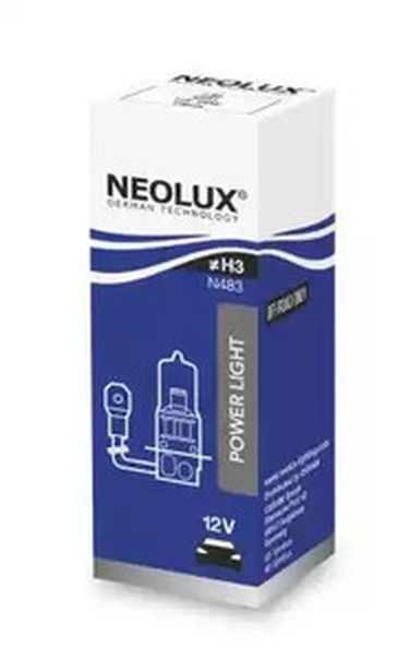 NEOLUX N483 Лампа H3 12V 100w Pk22s - 1