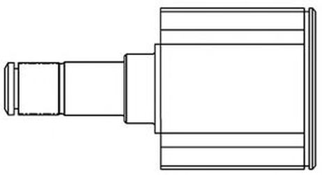 GSP 624001 Шарнирный комплект, приводной вал