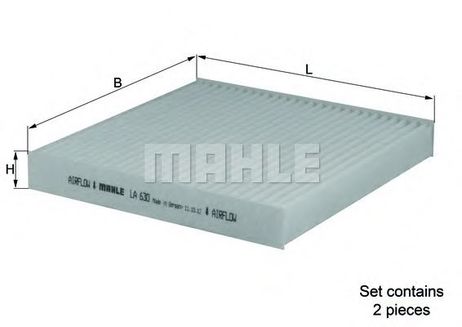 фото Knecht LA 630/S Фильтр, воздух во внутренном пространстве Knecht LA 630/S Фильтр, воздух во внутренном пространстве