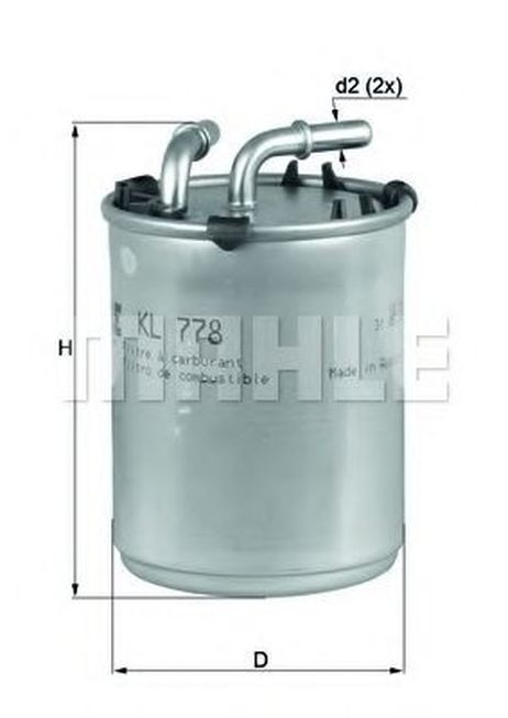фото Knecht KL 778 Фильтр топливный Knecht KL 778 Фильтр топливный
