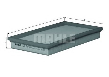 фото Knecht LX 3148 Фильтр воздушный Knecht LX 3148 Фильтр воздушный